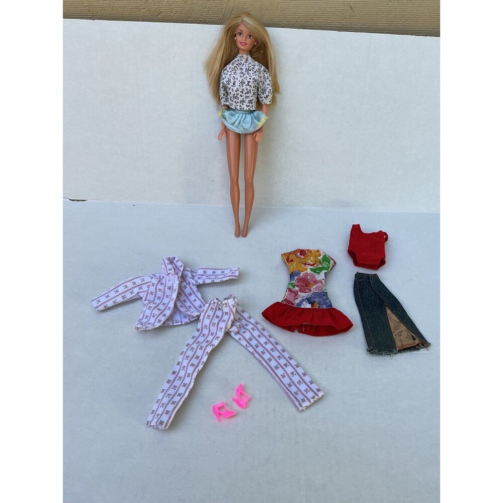 Vintage Barbie and clothes